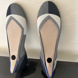 Rothy Shoes Black and White